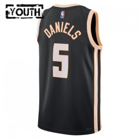 Maillot Basket Enfant Atlanta Hawks Dyson Daniels 2025-26 Nike City Edition Noir Swingman